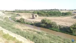 عکس بقایای پل تاریخی شاهی کشف رود، ارشاد، مشهد 6