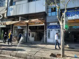 نانوایی سنگک محله مهدیه شیراز