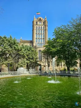 عکس کاخ موزه عمارت شهرداری «برج ساعت» تبریز 5