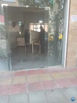 عکس نان سنگک محله حمام تالار قم 1