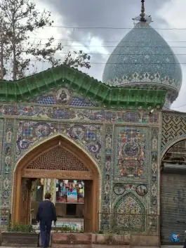 عکس بقعه سید تاج الدین غریب، محله سنگ سیاه، شیراز 6