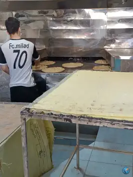 نانوایی بربری آذرپخت، آق تپه، کرج
