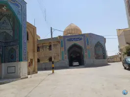 عکس مسجد حضرت ولی عصر آبشار اصفهان 2