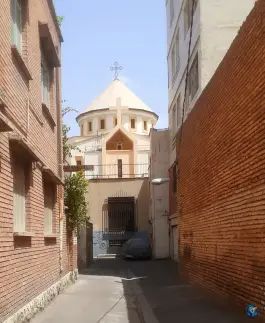 عکس کلیسای گریگور محله کرمان تهران 2