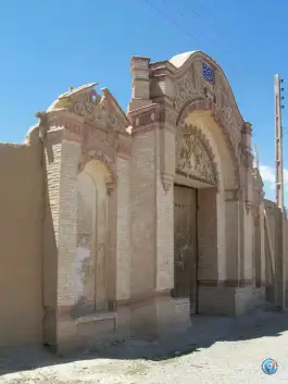 عکس عمارت و باغ امیر اعظم زعفرانیه بسطام 2