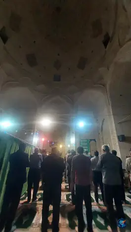 عکس مسجد دشتی آبشار اصفهان 2
