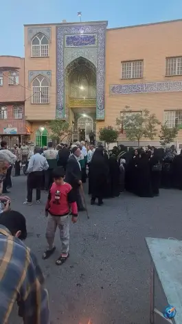 عکس مسجد امام حسین (ع) میلاد قم 5