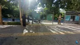عکس پایانه اتوبوس قوامین سروستان اصفهان 2