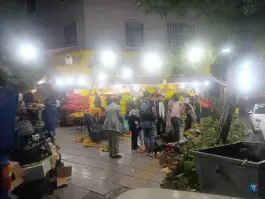 بازار روز میوه و تره بار حاجی ارزونی باغبان اشتراکی شمالی کرج