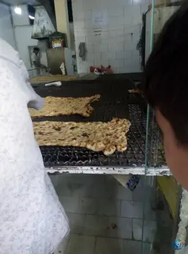 نانوایی سنگکی محله ماشاده اصفهان
