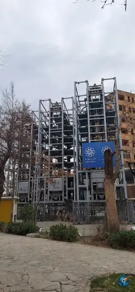 عکس پارکینگ طبقاتی باغ ملی، جنت، مشهد 2