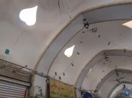 عکس بازار عباس قلی، محله عربستان، قم 2