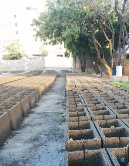 عکس های کارگاه بلوک زنی برج سفید، محله گلستان شمالی، شیراز