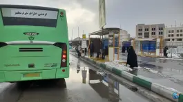 عکس پایانه زمزم گذر قلعه قم 8