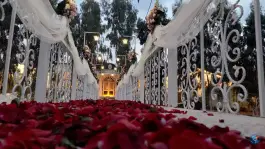 عکس باغ تالار حافظ، کوه سفید، قم 8