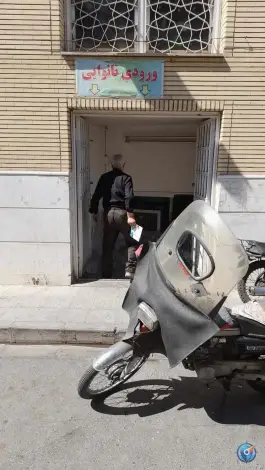 عکس نانوایی سنگگ فلسطین قم 1