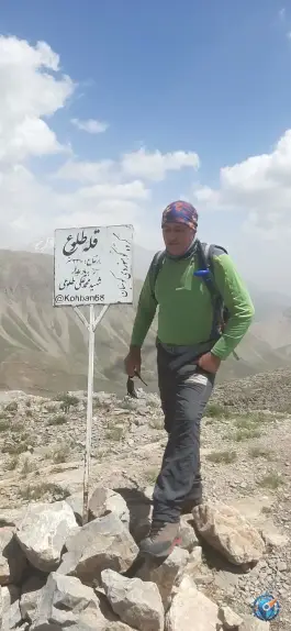 عکس قله طلوع «سر استخر» گردنه امامزاده هاشم دماوند 2