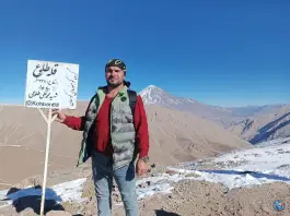 عکس قله طلوع «سر استخر» گردنه امامزاده هاشم دماوند 6