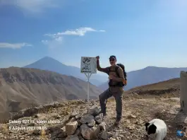 عکس قله طلوع «سر استخر» گردنه امامزاده هاشم دماوند 9