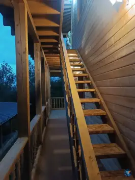 عکس بوم گردی عمارت گلسرا سادات محله لاهیجان 2