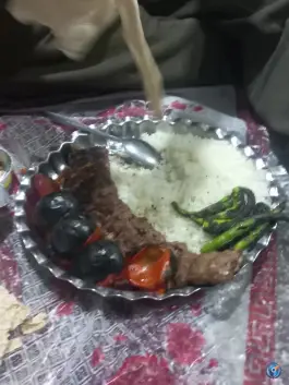 عکس کباب ساطوری سنتی بناب آذربایجان مهدی آباد چهارباغ 3