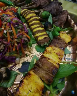 عکس کباب ساطوری سنتی بناب آذربایجان مهدی آباد چهارباغ 4