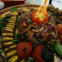 عکس کباب ساطوری سنتی بناب آذربایجان مهدی آباد چهارباغ 8