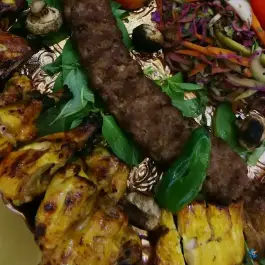 عکس کباب ساطوری سنتی بناب آذربایجان مهدی آباد چهارباغ 9