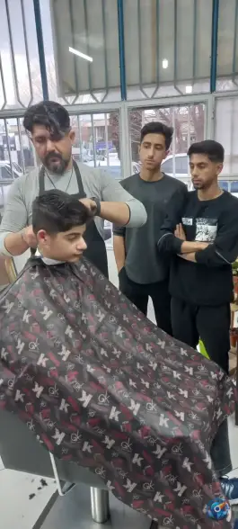 عکس پیرایش مردانه محسن اصفهان 2