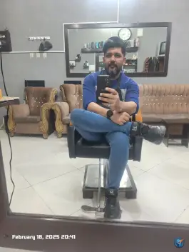 عکس پیرایش مردانه محسن اصفهان 3