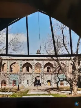 عکس مدرسه و مسجد سردار، محله آخوند، قزوین 3
