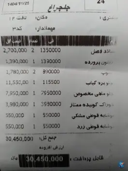 عکس سفره خانه سنتی چلچراغ، کوی فرهنگیان، شهرکرد 10