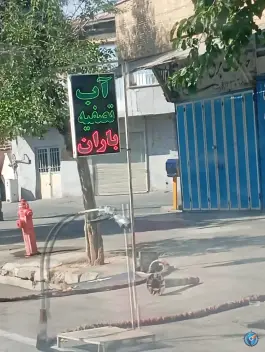 آب تصفیه باران، شیخ علی چوپان، شیراز