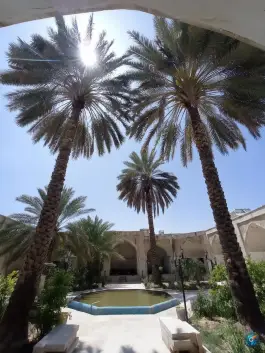 عکس مسجد و مدرسه خان جهرم - عبرت، جهرم 2