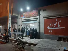 عکس های نان لواش سنتی - محله گلکوب، شیراز