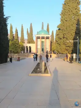 عکس حوضخانه آرامگاه سعدی، نیستان - سعدی، شیراز 2