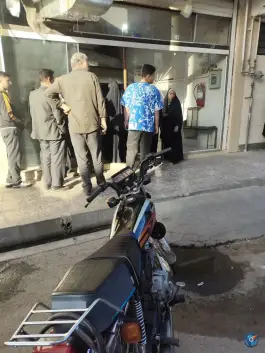 نانوایی سنگکی «حکمت شمالی» در محله شیخ آباد قم