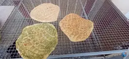 نان بربری سنتی بازارچه ماهور، سنگ سیاه، شیراز