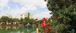 عکس استخر باغ فیض، محله ارگ، سمنان 2