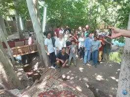 عکس سفره خانه سنتی کافه چناری، جاده جلایر، تفرش 7