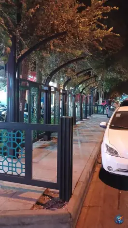 عکس بلوار سعدی قینان اصفهان 1