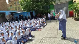 دبستان دخترانه چهارده معصوم، محله مطهری، تهران