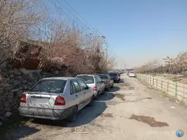 عکس پارکینگ سه راه آزمایش زین الدین، تهران 2