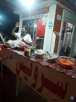 عکس آبادان فلافل «عمو حبیب» فردوسی برازجان 2