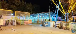 عکس شهربازی ترامپولین و ماشین برقی، محله میدان گاز، شیراز 2