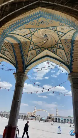 عکس شبستان بقیع، اباصالح، قم 4