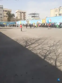 عکس زمین فوتبال دبیرستان ایثار کیانشهر جنوبی تهران 2
