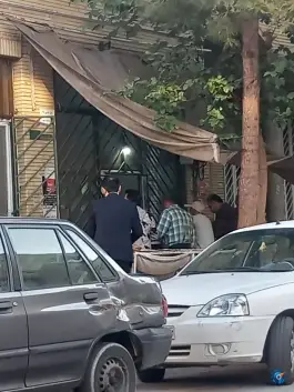 عکس نانوایی سنگگ در محله غدیر اصفهان 1