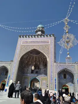 عکس برج ساعت، محله حرم مطهر رضوی، مشهد 2