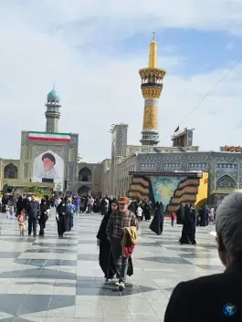 عکس برج ساعت، محله حرم مطهر رضوی، مشهد 7